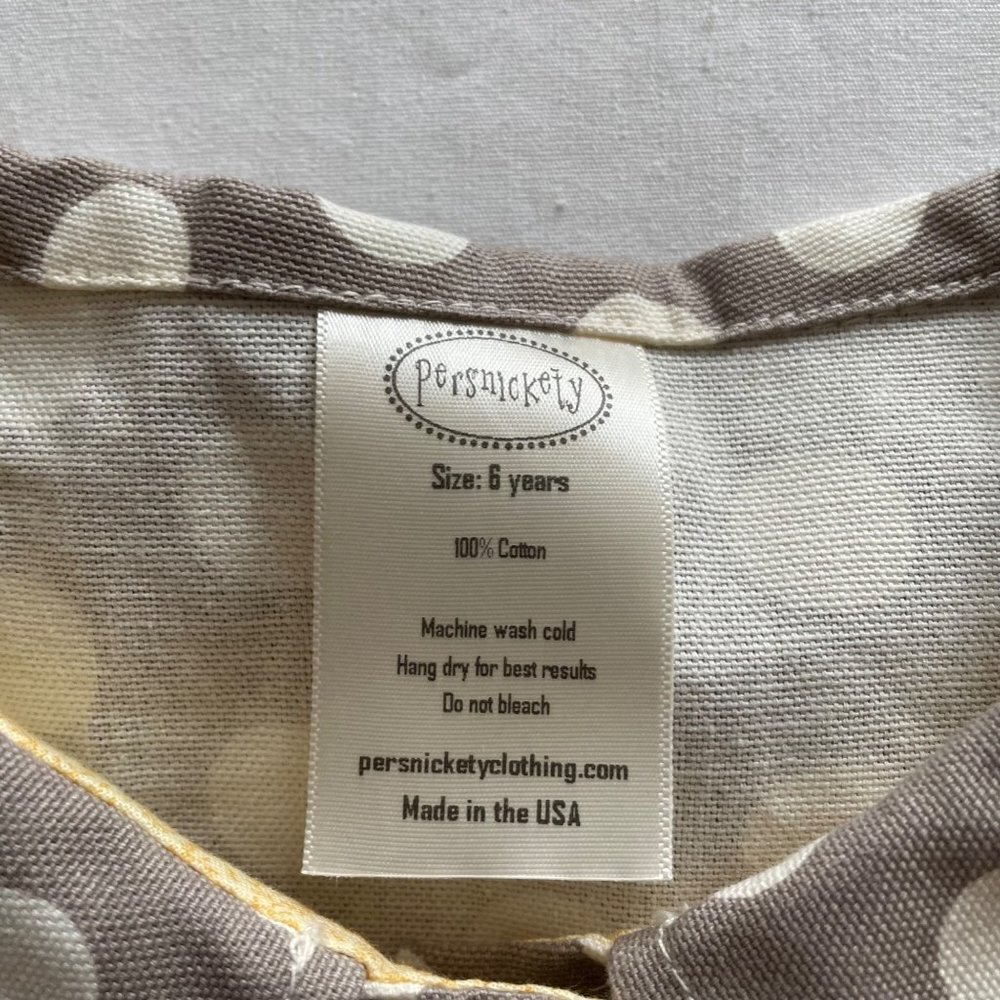 Persnickety Polka Dot Jacket size 6 - Picture 4 of 7